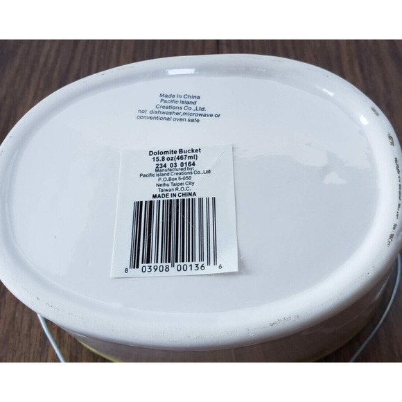 Snowman Christmas Gift Bucket Pail Candle Holder Pacific Island Creations - Picture 6 of 6